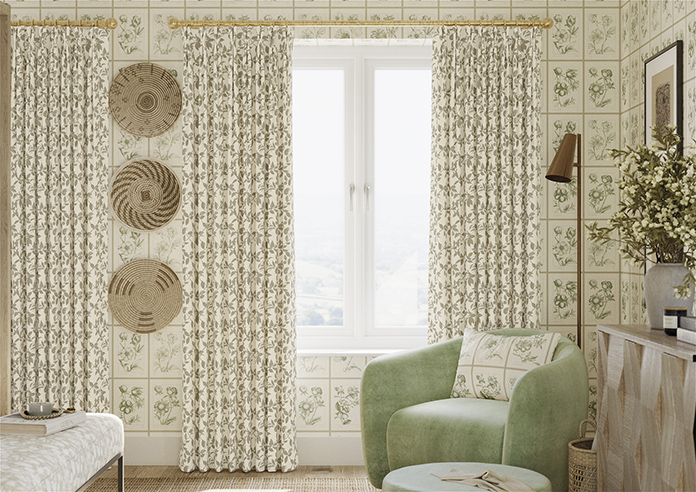 Plum Line, Cashmere - Made to Measure Curtains - Image 3